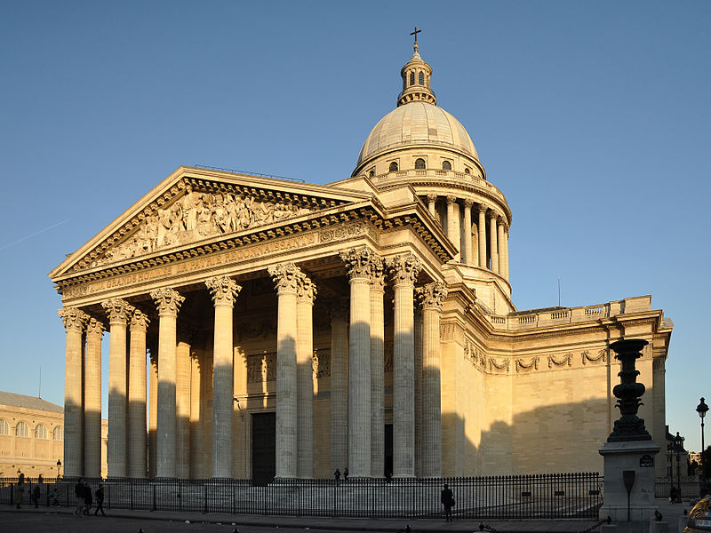Jacques-Germain Soufflot, Panteón, construcción 1758-1790, París.