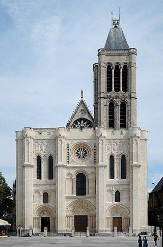 Basílica de Saint Denis, Francia. La reconstrucción de su coro fue la primera manifestación del arte gótico.