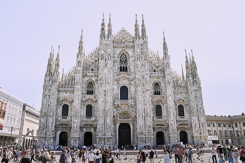 Catedral de Milán (Italia).