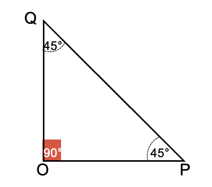 Triángulo rectángulo isósceles
