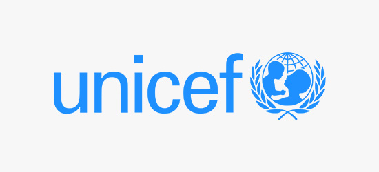 Logo de Unicef, una de las organizaciones sin fines de lucro más grandes del mundo.