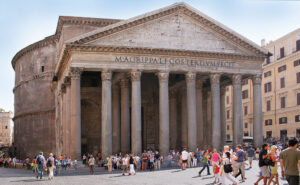 fotografía del Panteón de Agripa
