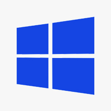 Isotipo de la marca Microsoft Windows.