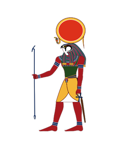 Representación del dios Ra