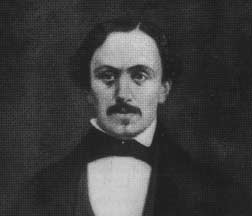 Retrato de Francisco de Paula González Bocanegra (1824-1861), autor de los versos del actual himno nacional de México.