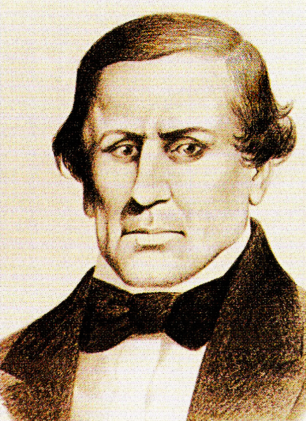 Retrato de José de la Torre Ugarte, poeta que en 1821 escribió la versión original del himno nacional del Perú.