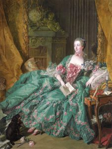 Pintura "Portrait of Madame Pompadour"