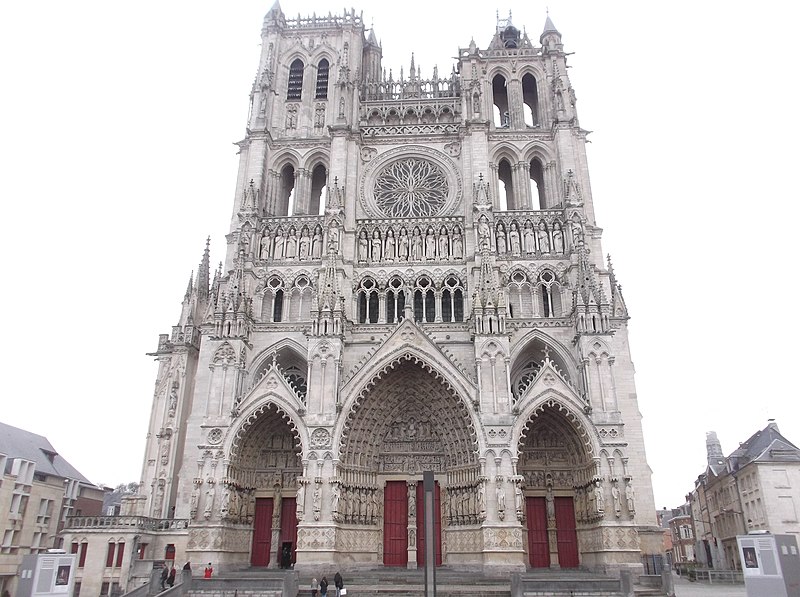 Catedral gótica de Amiens, en Francia, construida entre 1220 y 1288.