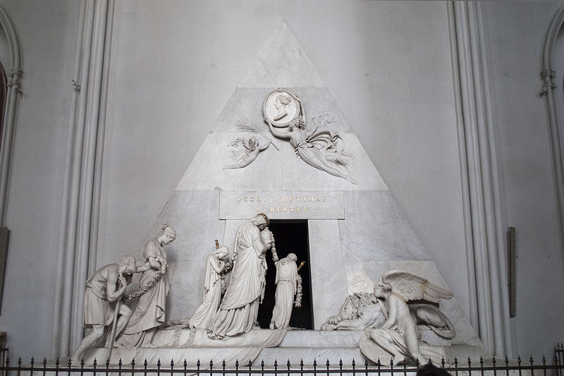 Antonio Canova, Monumento fúnebre de la archiduquesa María Cristina de Austria, 1798-1805, Viena.