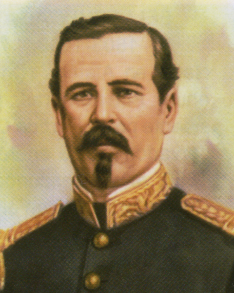 Retrato anónimo del general Félix María Zuloaga Trillo, dos veces presidente de México. 