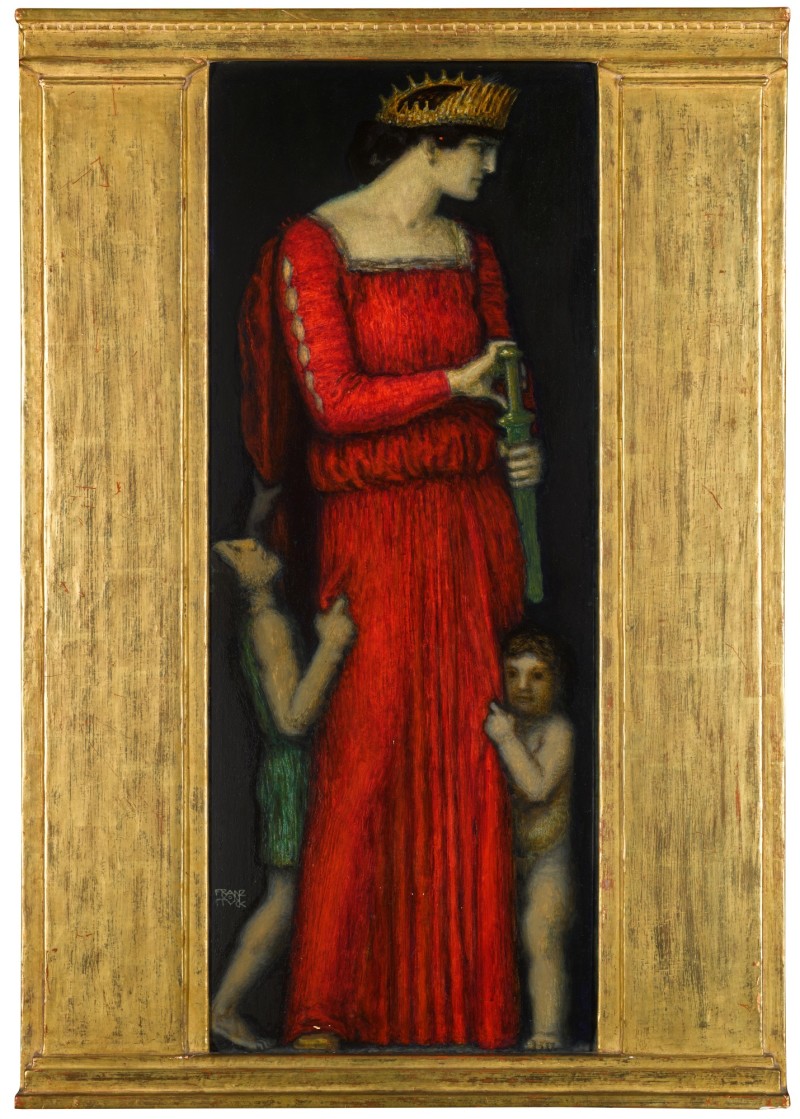 Medea, pintura de Franz von Struck.