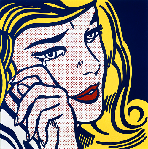 Crying Girl, Roy Lichtenstein, de 1964.