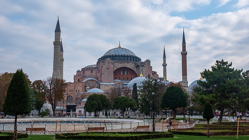 Iglesia de Santa Sofía en Constantinopla (Estambul).