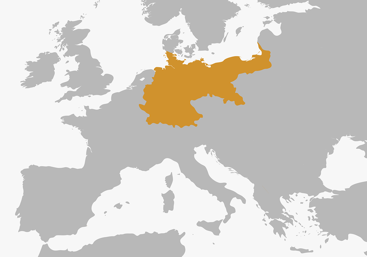 El Imperio alemán en 1914.