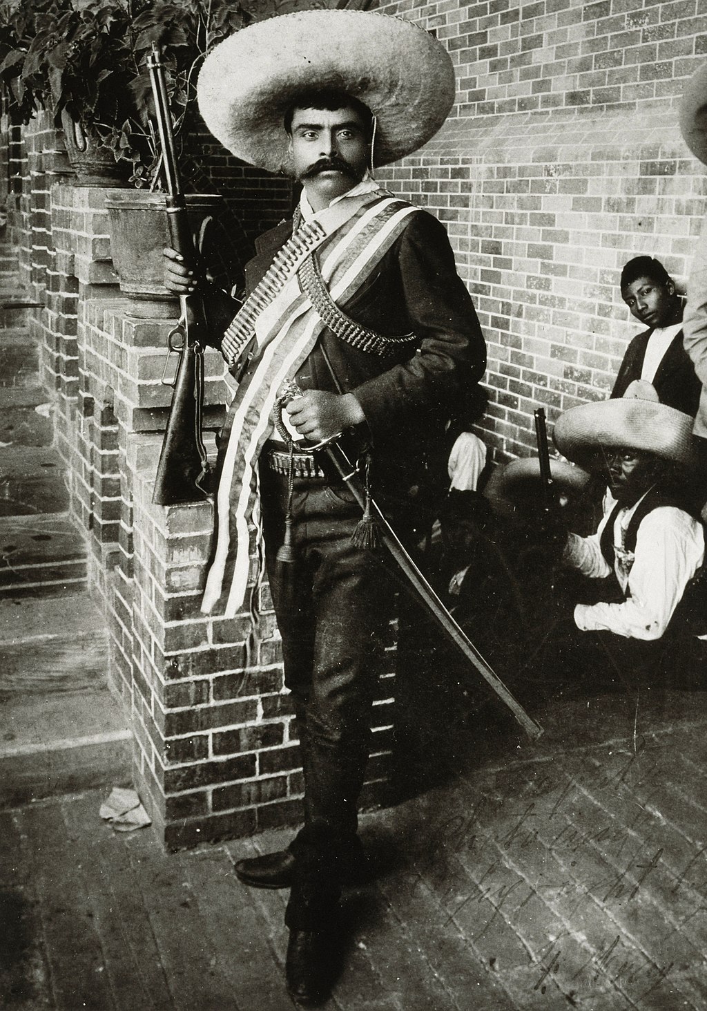 Emiliano Zapata en 1911.