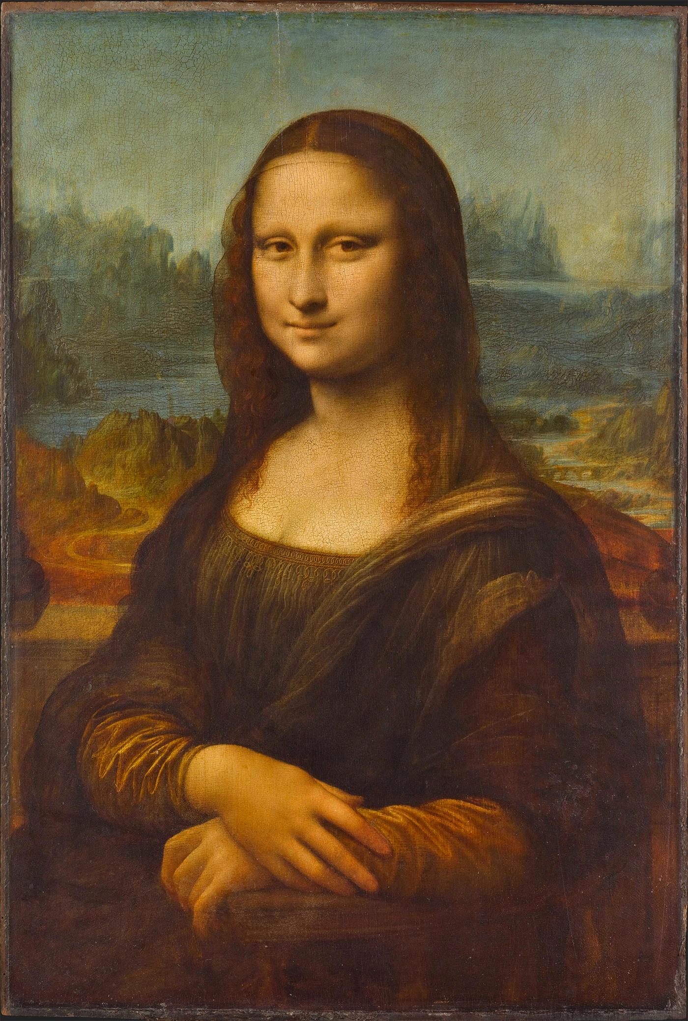 Imagen del cuadro la Mona Lisa.