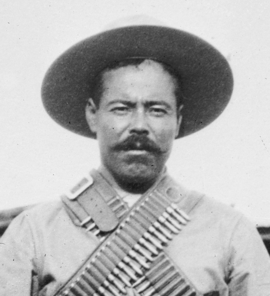 Recorte de Pancho Villa hacia 1915.