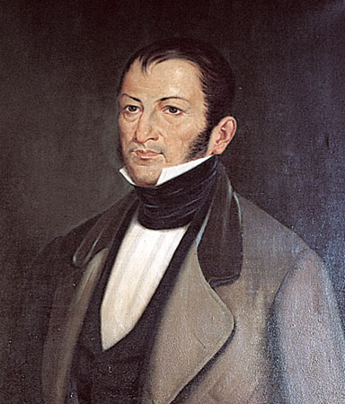 Retrato de Nicolás Bravo, pintado a principios del siglo XX por el artista mexicano José Inés Tovilla. Museo Nacional de Historia.