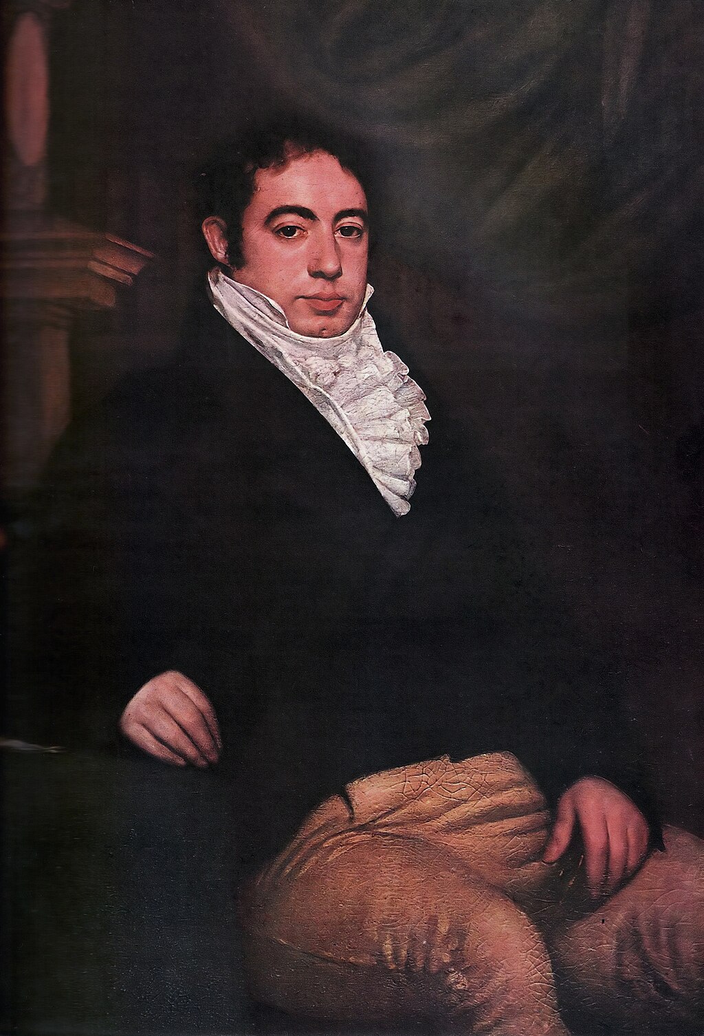 Retrato anónimo de Bernardino Rivadavia durante la época de su estadía en Londres.